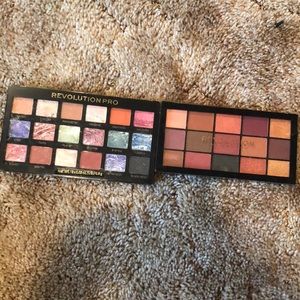 Revolution beauty eyeshadow pallet lot